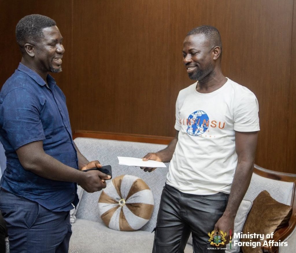 Ibrahim Mahama business support for Ghanaian returnee