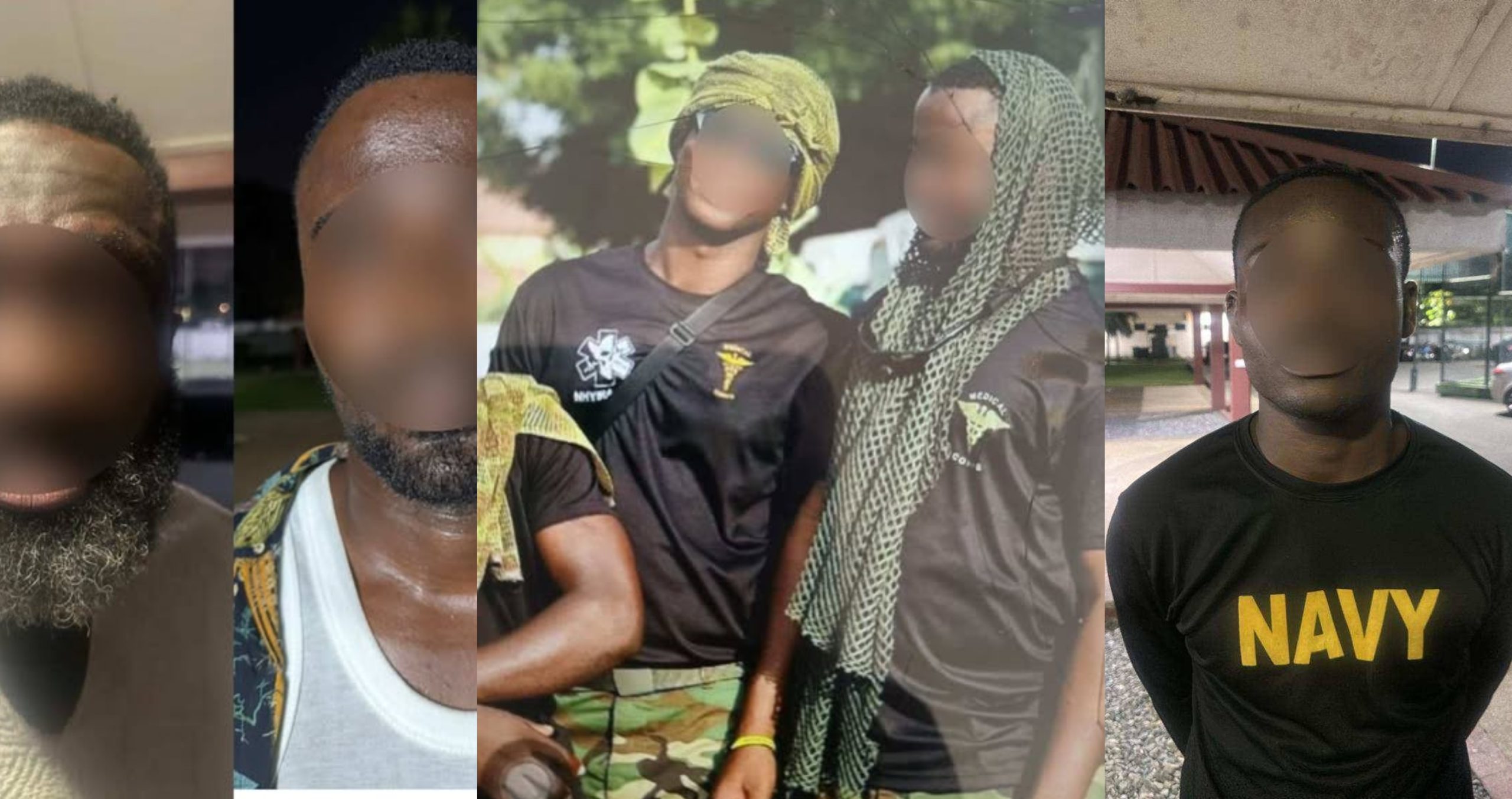 3 Soldiers, 2 Police Officers Among 7 Arrested Over Alleged Armed Robbery Syndicate in Accra and Kumasi