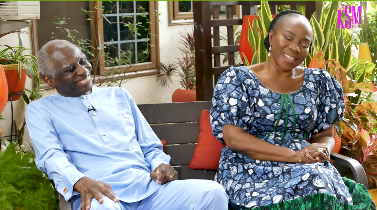 Why Esther Cobbah still uses her maiden name, her husband Tsatsu Tsikata’s witty response gets people talking