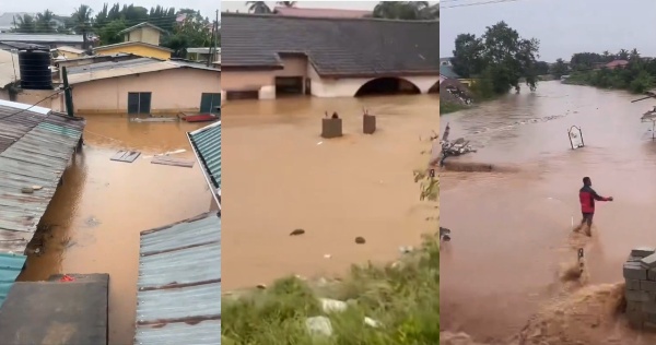 Accra floods: Areas in Ghana’s capital affected by flooding as heavy rains intensify