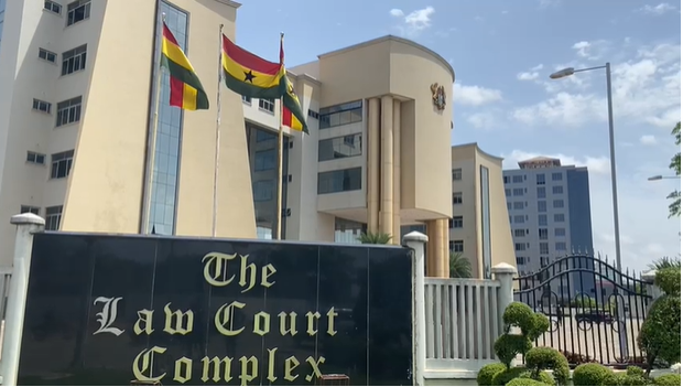 Accra High Court building where Larry Dogbey contempt ruling was delivered