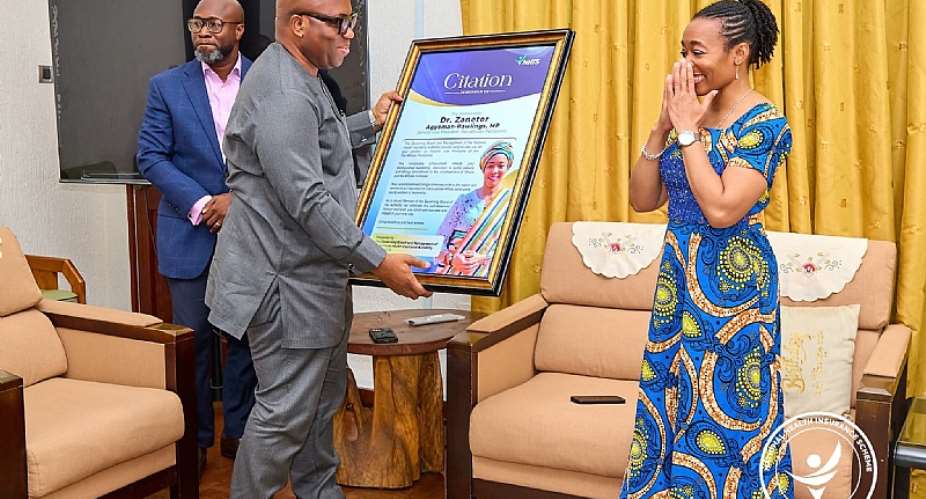 NHIA celebrates Dr Zanetor Agyeman-Rawlings on her new role as Second Vice-President of the pan-African parliament