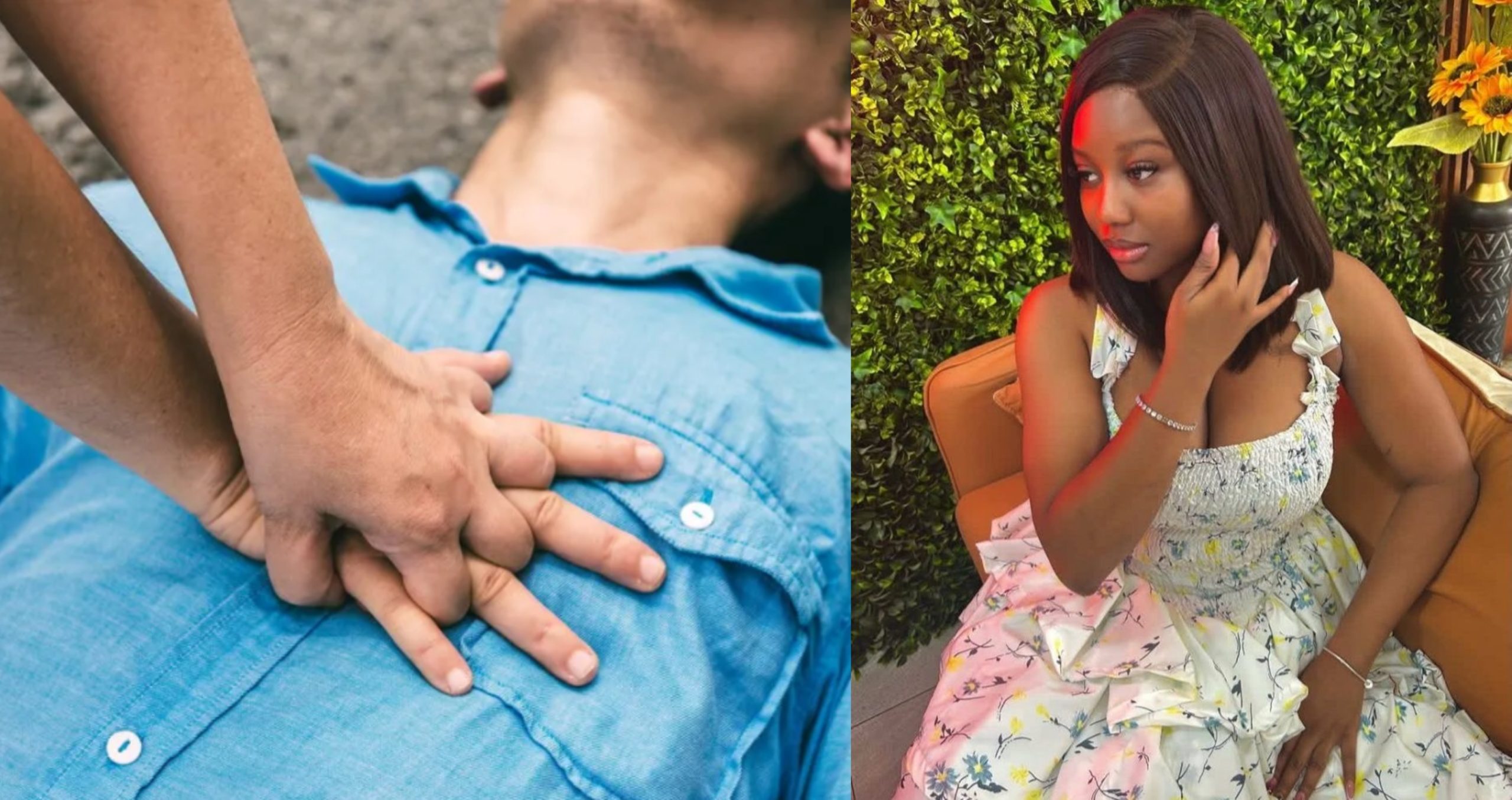 Emergency CPR chest compressions and AED use during cardiac arrest response in Ghana