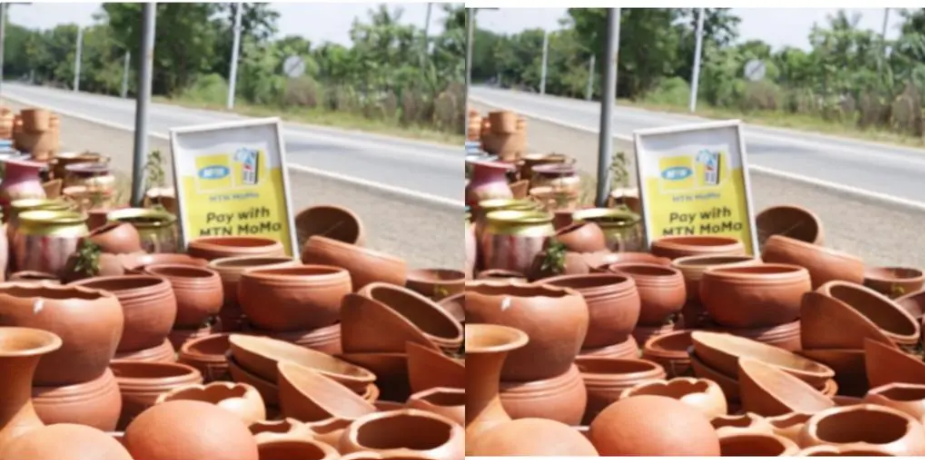 Clay Pots Along Accra-Aflao Highway Reveal 25-Year Pottery Business In Ghana