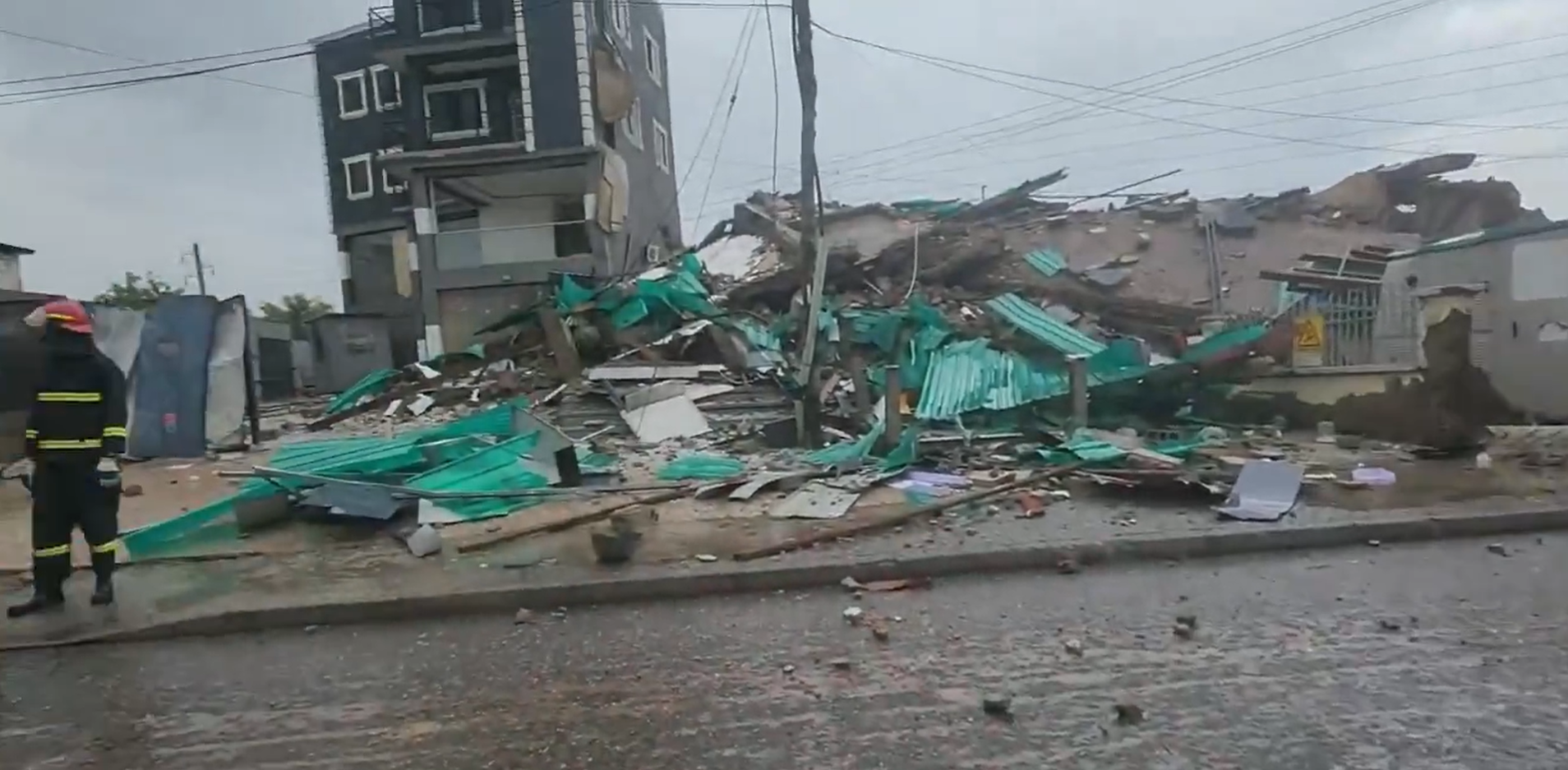 Second Building Collapse In Accra In Less Than A Week Claims Lives, Sparks Fresh Safety Concerns