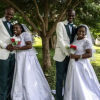 Twin Brothers Marry Twin Sisters In Rare Wedding: “We Don't Mix Them Up; We Know Our Own Wives