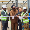 President John Dramani Mahama launches Phase II of the Sentuo Oil Refinery project in Tema.