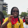 Stonebwoy reacts to Ghana's 2-1 defeat to Croatia after the Black Stars qualified for the World Cup Round of 32