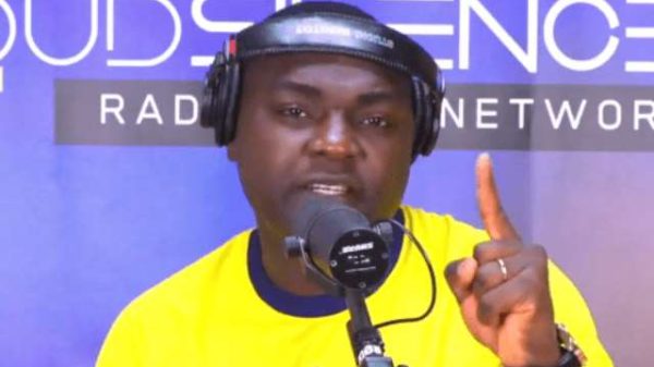 Kevin Taylor speaking during a media broadcast after making viral comments about the NPP