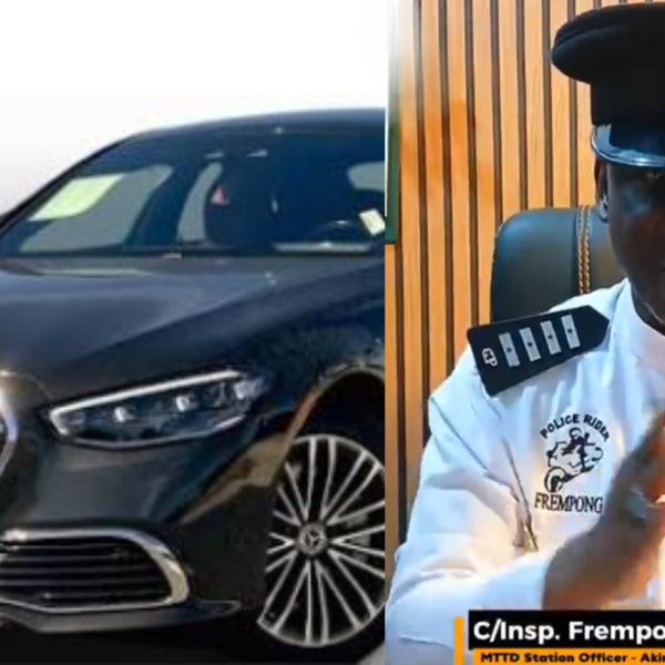 Chief Inspector Frempong Ayeh Fergus warns against parents giving cars to a child before 18