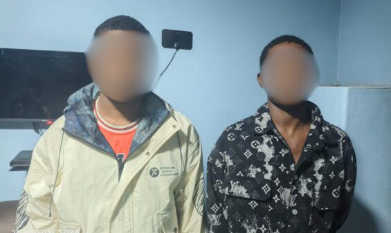 Two Nigerians, Daniel Victor Eze and David Oko Ewa, suspected of killing their 36-year-old compatriot Nkemujika Uzorchuku Eze