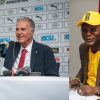 Sports Minister Kofi Adams speaking about Black Stars coach Carlos Queiroz salary
