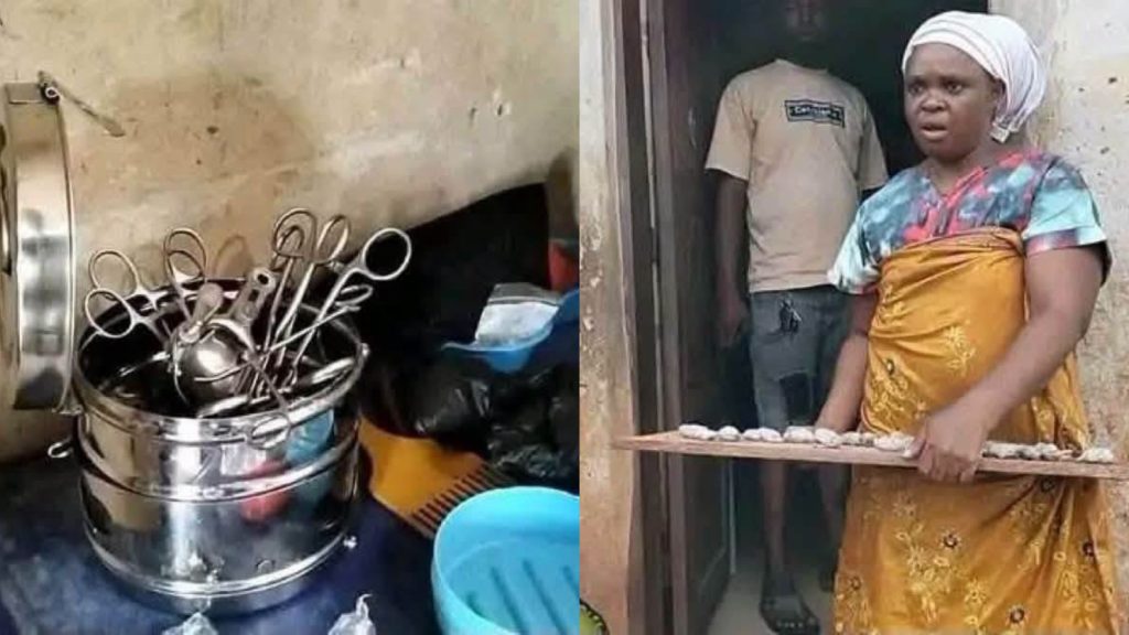Health officials inspect an alleged illegal maternity facility in Anambra after a woman was arrested over caesarean surgeries without a medical licence.