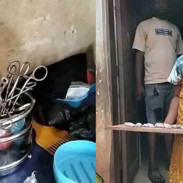 Health officials inspect an alleged illegal maternity facility in Anambra after a woman was arrested over caesarean surgeries without a medical licence.