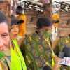 Elderly woman identified as Gbeda crying after losing family members during the deadly Accra floods.