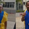 Chairman Wontumi Bernard Antwi-Boasiako arriving at the Accra High Court during illegal mining trial