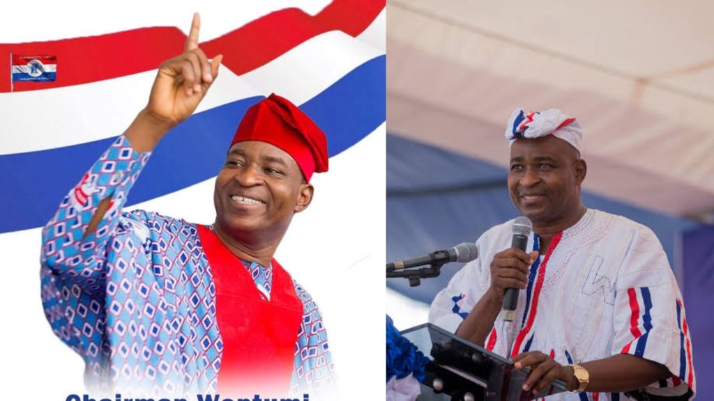 Chairman Wontumi, who declared his intention to contest for the NPP's national chairmanship before being sentenced to 20 years in prison.