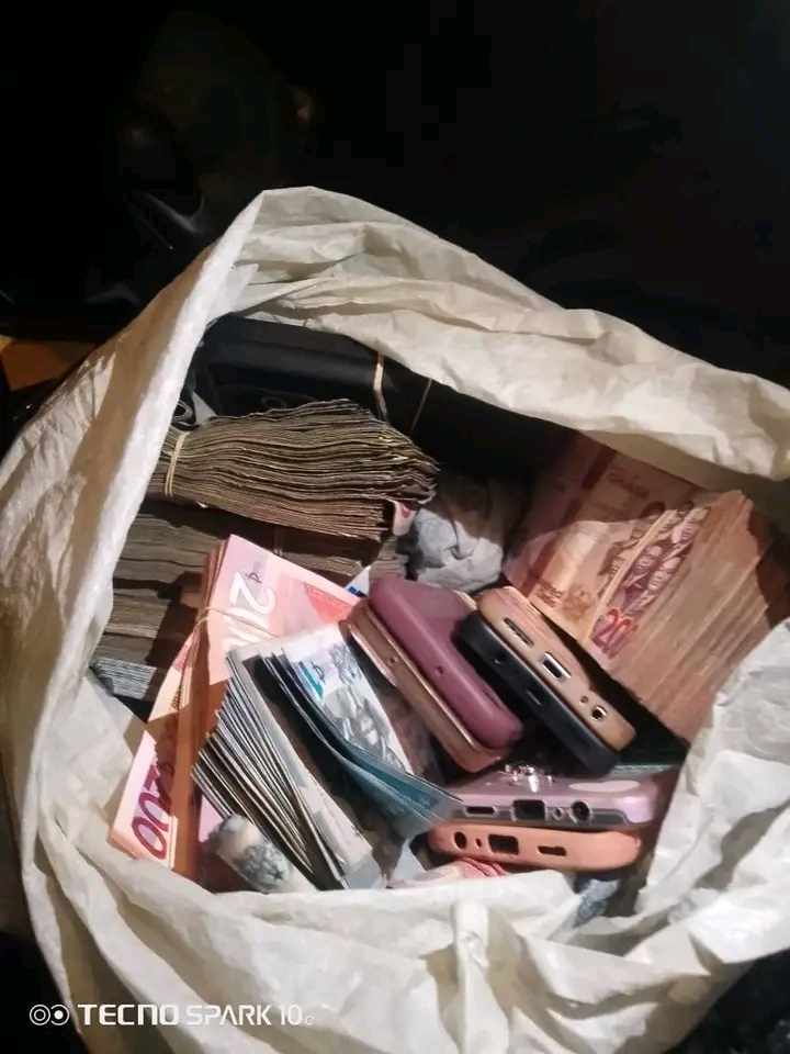 AK47, ammunition, cash bundles of GH¢140,000 retrieved after Lashibi MoMo vendor kills one armed robbers, another flees