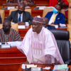 Education Minister Haruna Iddrisu addressing Parliament while discussing tougher disciplinary measures for Senior High School students.