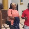 Agya Koo and LilWin together on a movie set in Ghana