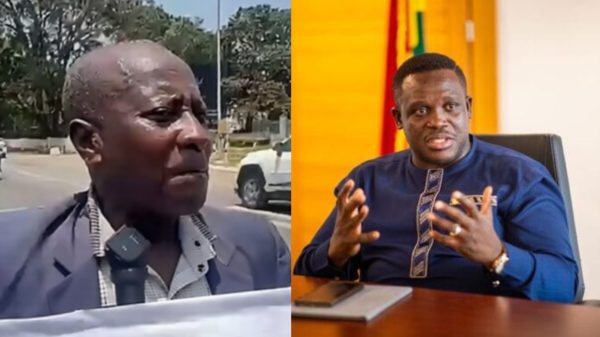 Samuel Nartey George responds to serious allegations made by an elderly protester