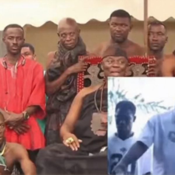Birim Central MCE Solomon Kusi Brako during proceedings involving the Akyem Kotoku Traditional Council after it fined him over invoking traditional curses against Oda MP Alexander Akwasi Acquah.